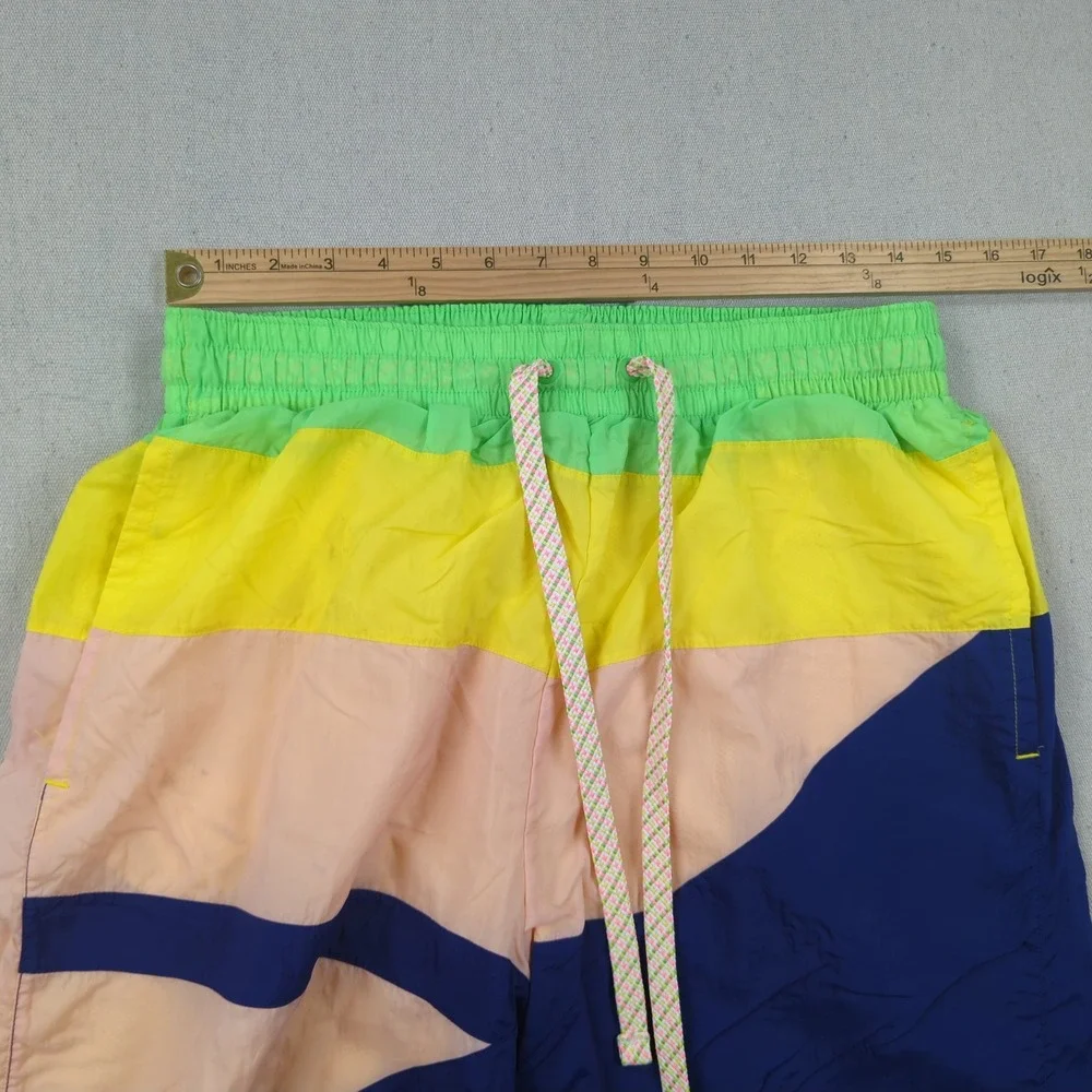 Nike Swim Shorts Mens Large Multicolor Flight Casual Summer